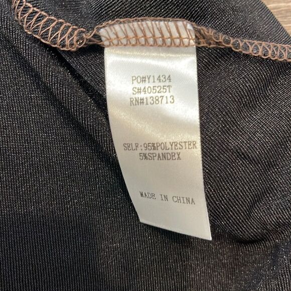 Gold/Bronze Metallic Sleeveless Top - Picture 5 of 5